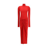 The Andamane Red Polyester Cocktail Dress