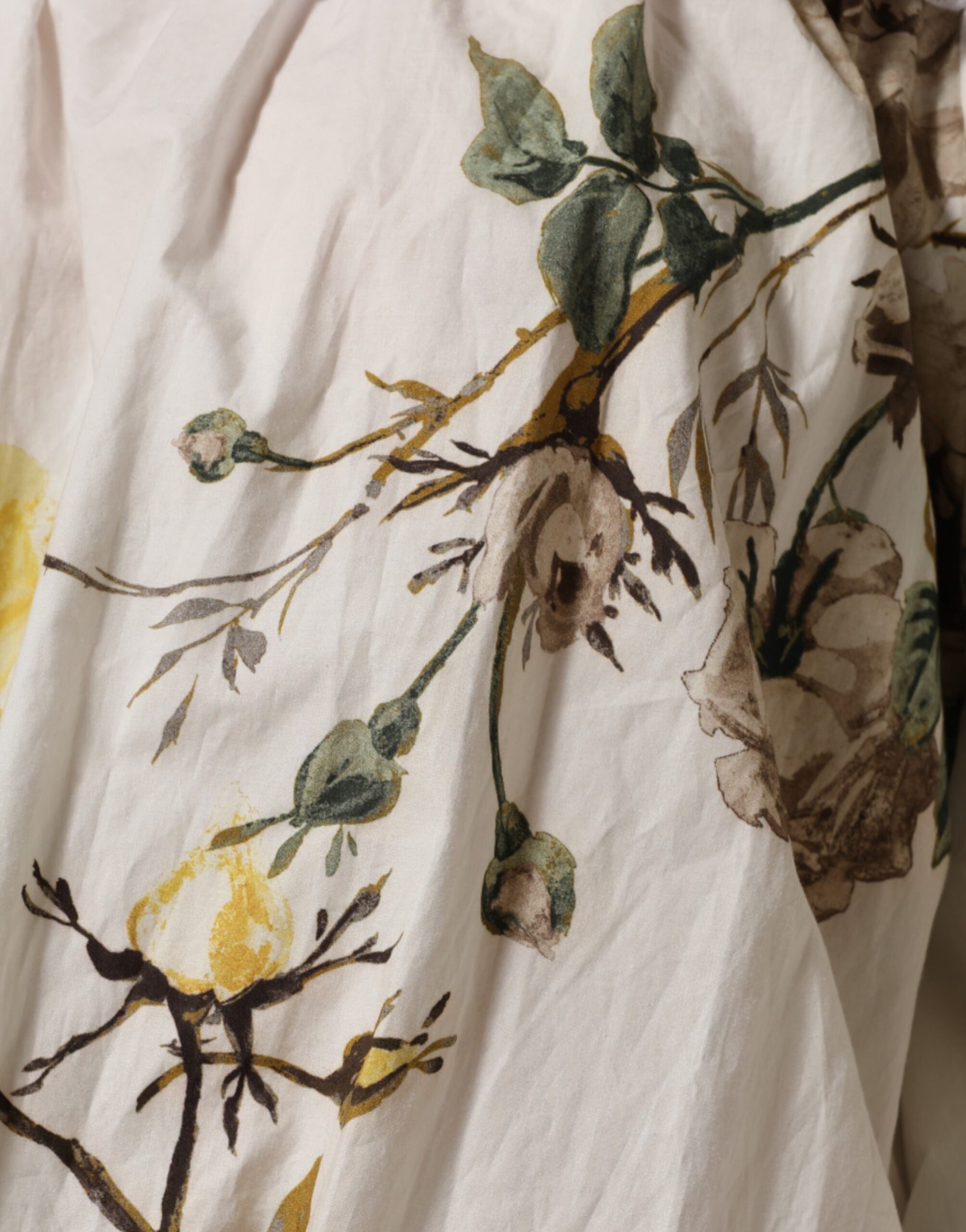 Dolce & Gabbana White Floral Lace Off Shoulder Mini Dress