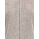 Fabiana Filippi Beige Fleece Wool Coat