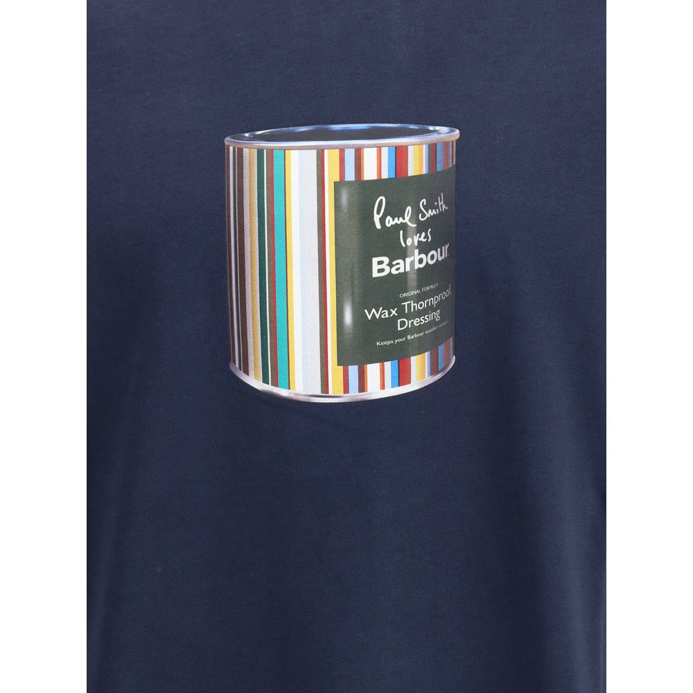 Barbour Blue Cotton T-Shirt