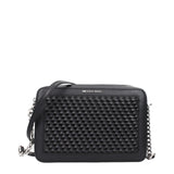Michael Kors Black Leather Crossbody Bag