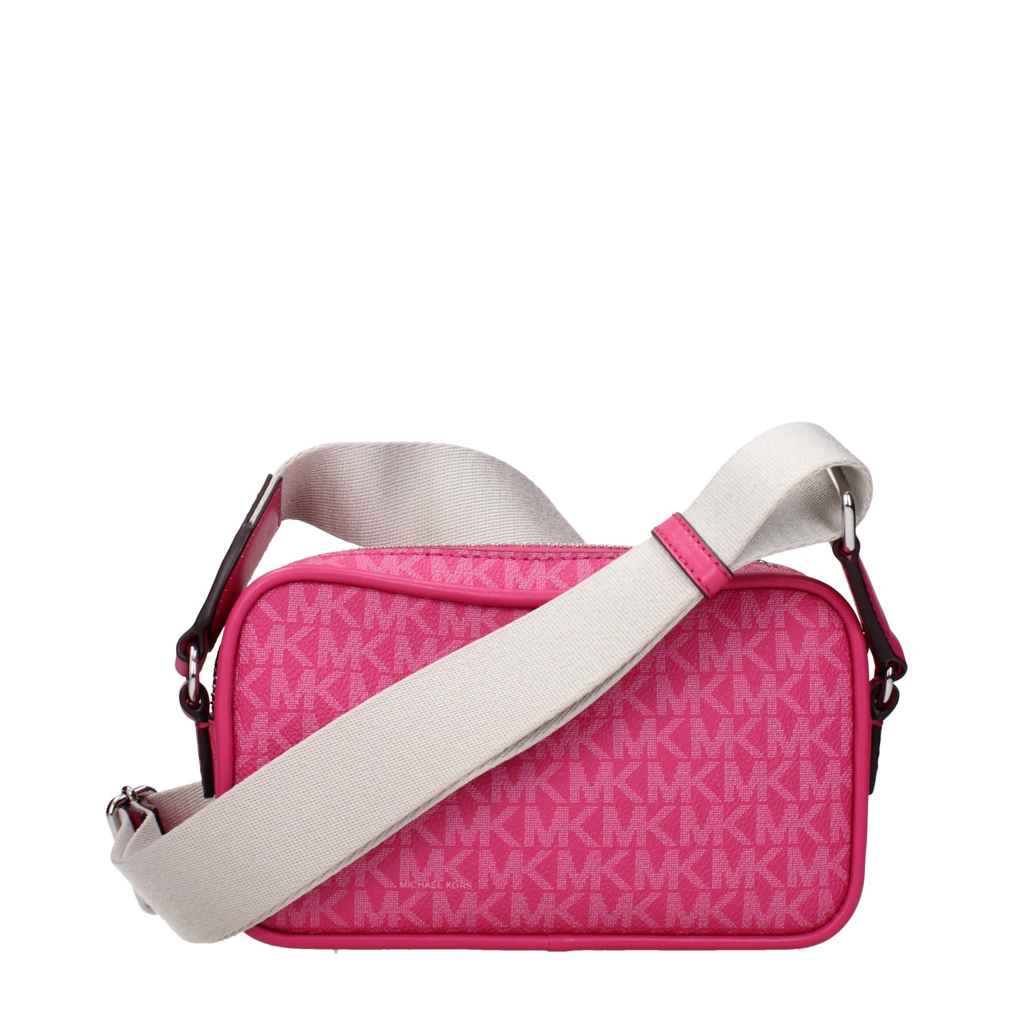 Michael Kors Pink Fabric Crossbody Bag
