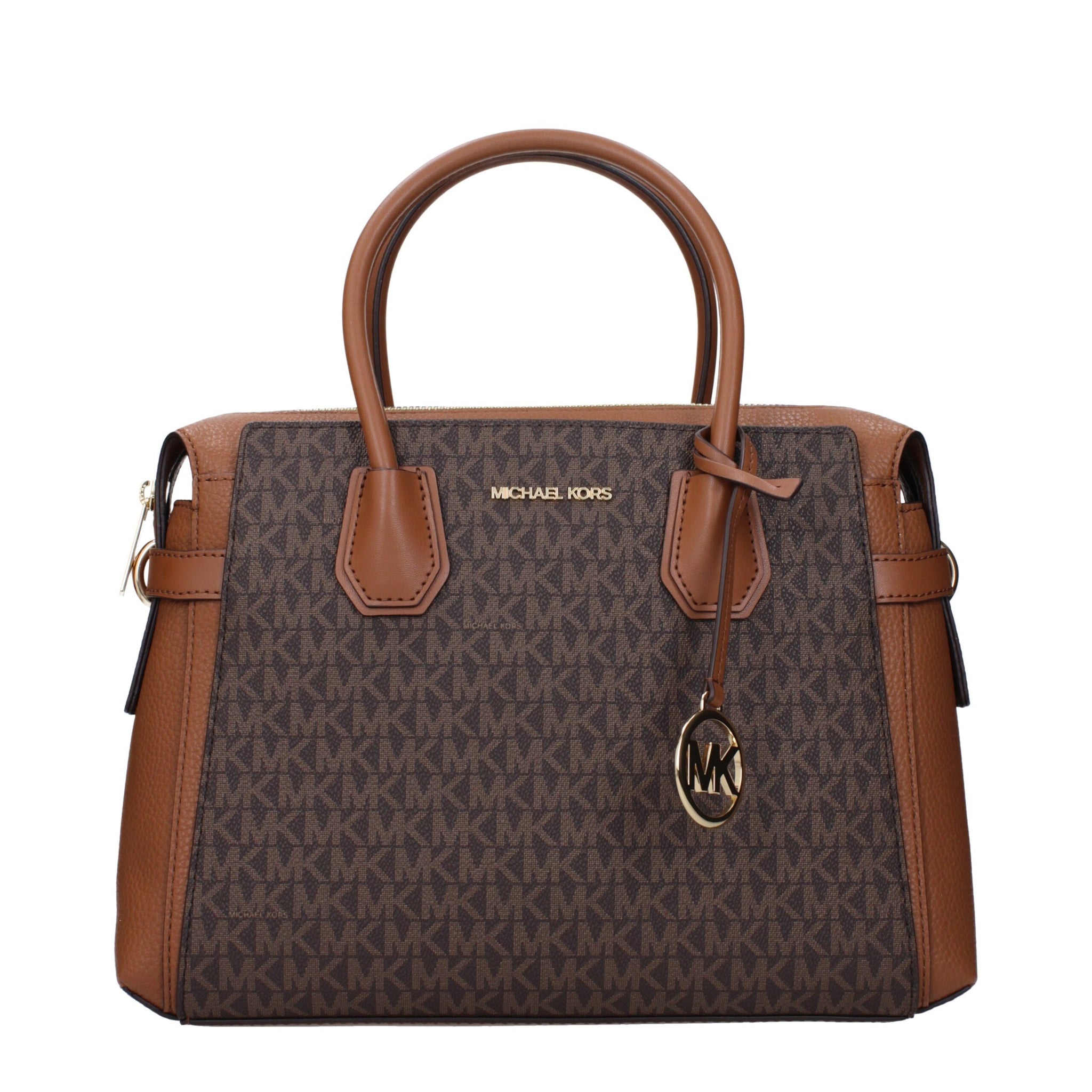 Michael Kors Brown Fabric Handbags