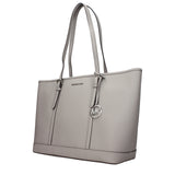 Michael Kors Gray Leather Shoulder Bags