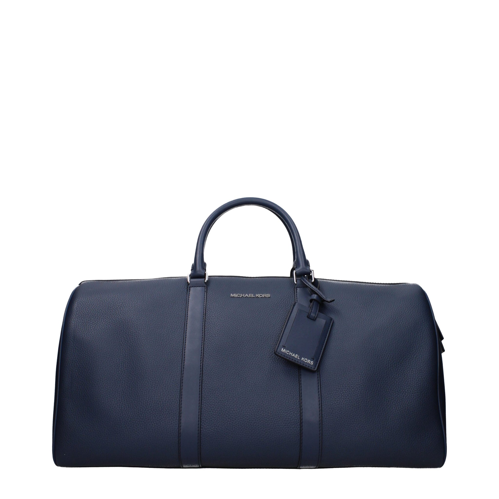 Michael Kors Blue Leather Luggage And Travel