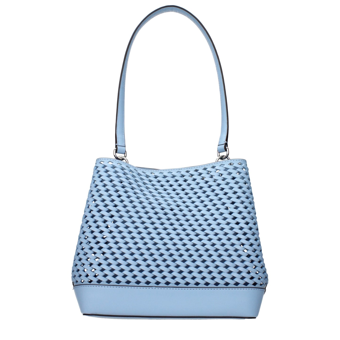 Michael Kors Light Blue Leather Shoulder Bag