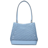Michael Kors Light Blue Leather Shoulder Bag