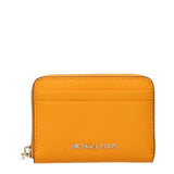 Michael Kors Orange Leather Cardholder