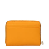 Michael Kors Orange Leather Cardholder