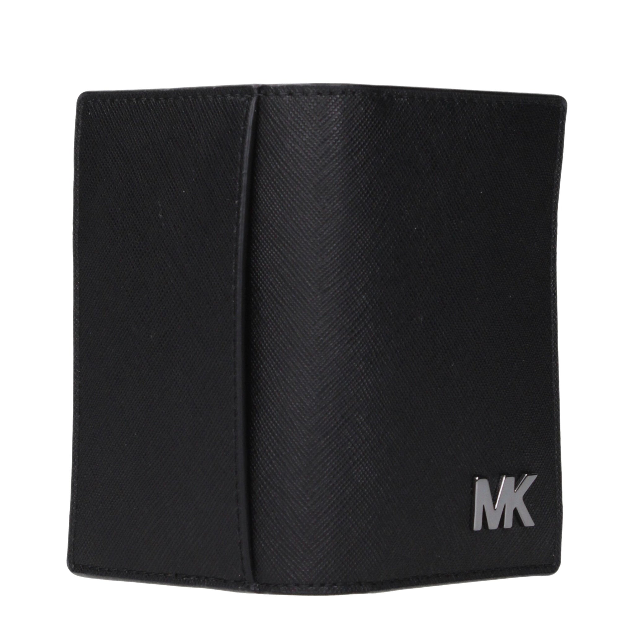 Michael Kors Black Fabric Cardholder