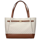 Michael Kors Beige Fabric Shoulder Bag