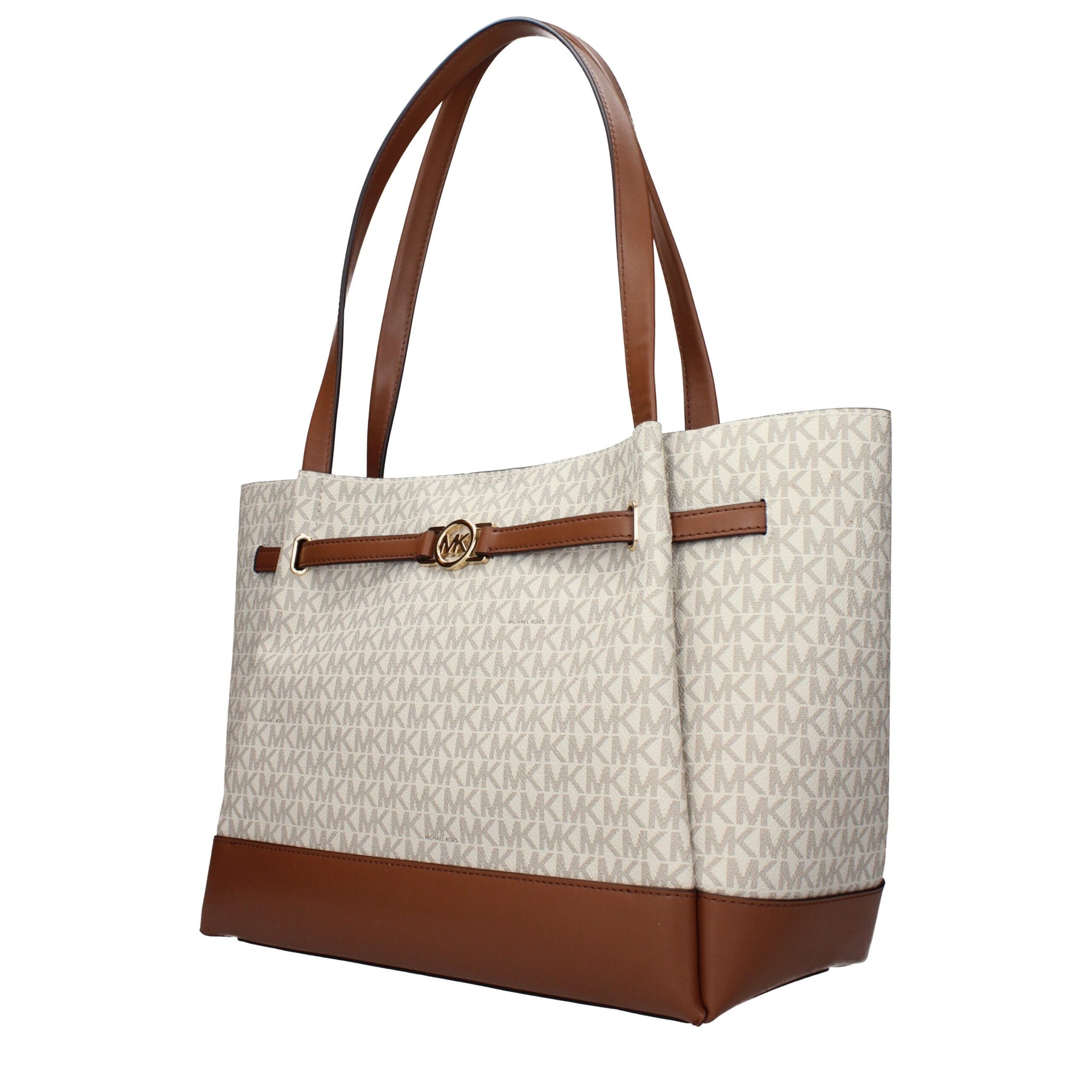 Michael Kors Beige Fabric Shoulder Bag