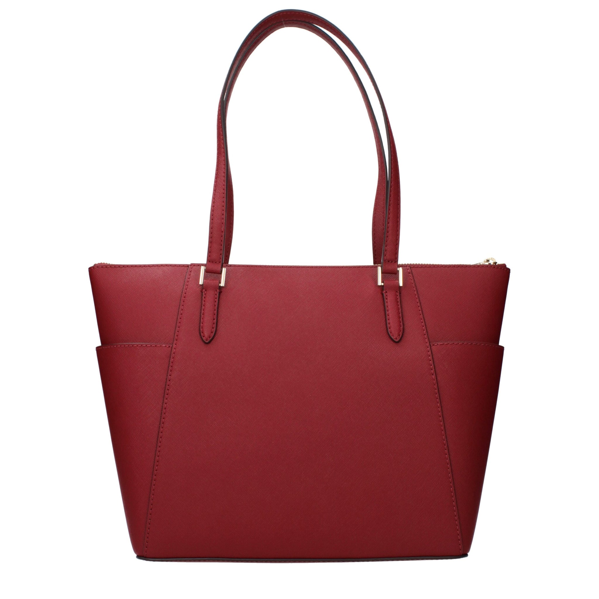 Michael Kors Red Leather Shoulder Bag