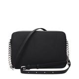Michael Kors Black Leather Crossbody Bag