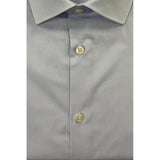 Baldinini Trend Light Blue Cotton Shirt