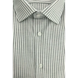 Baldinini Trend Green Cotton Shirt