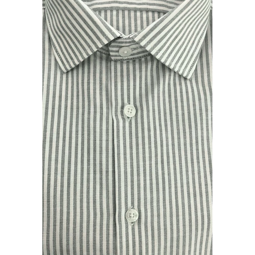 Baldinini Trend Green Cotton Shirt
