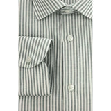 Baldinini Trend Green Cotton Shirt