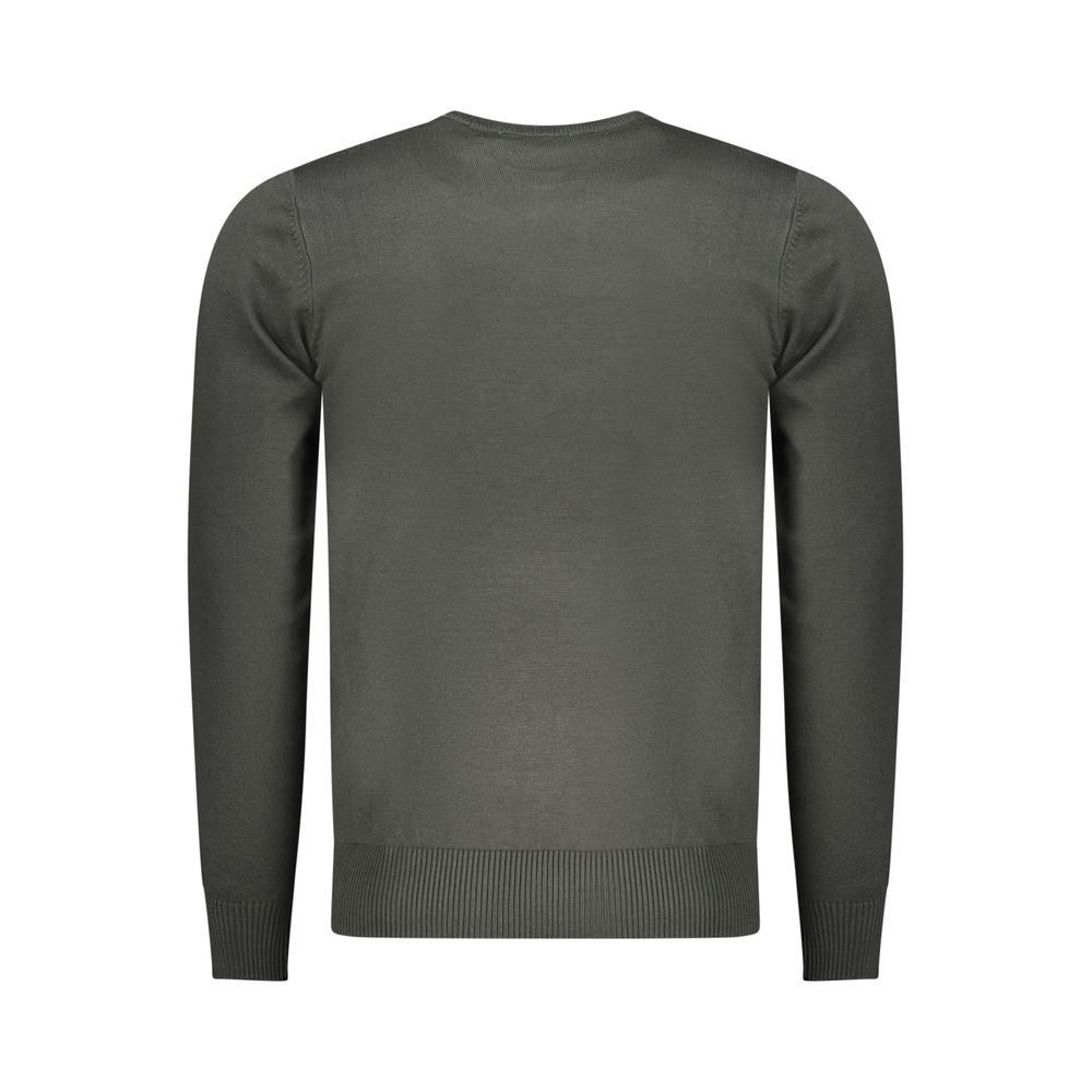 Coveri Moving Green Nylon Sweater