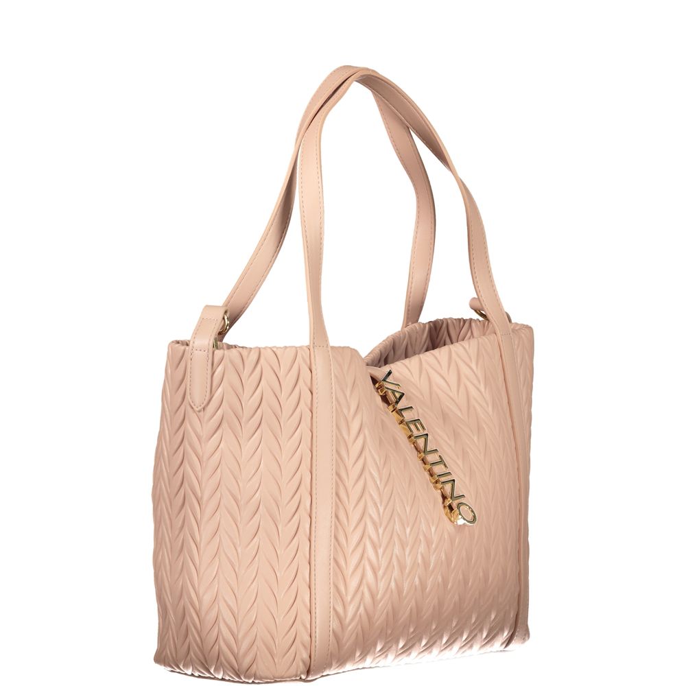 Mario Valentino Pink Polyethylene Handbag