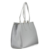 Mario Valentino Blue Polyethylene Handbag