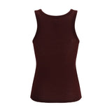 Forte_Forte Brown Fleece Wool Top