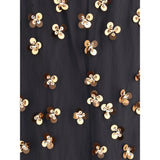 Forte_Forte Black Polyamide Midi Skirt