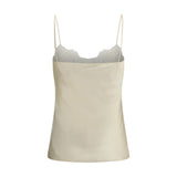 Chloé Cream Silk Top