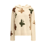 Baziszt Beige Alpaca Vicugna Pacos Hoodie