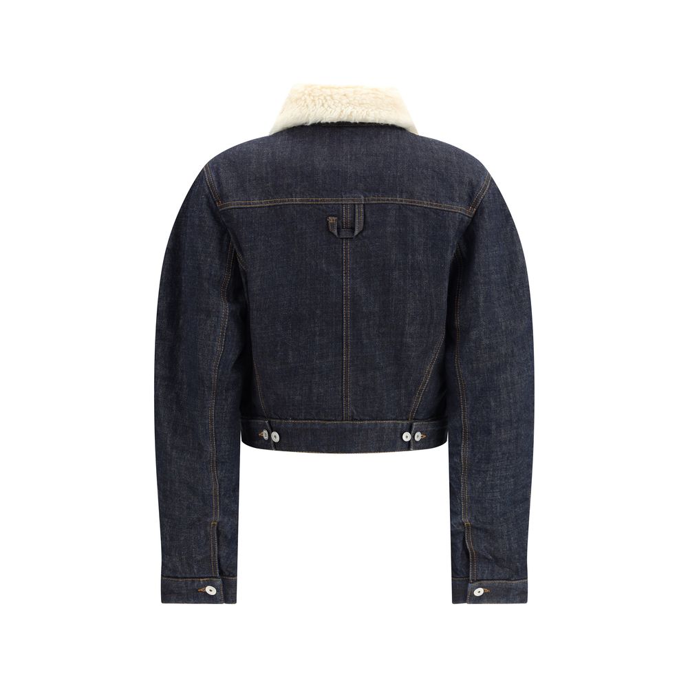 Jacquemus Blue Cotton Sweatshirt