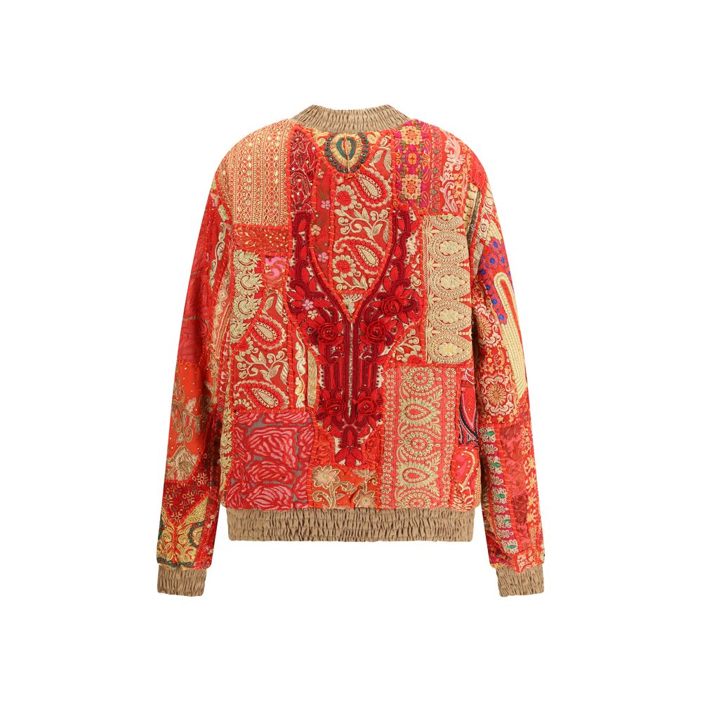 Ella Multicolor Cotton Bomber