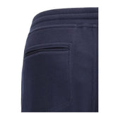 Brunello Cucinelli Blue Cashmere Casual Pants