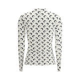 Marine Serre White Polyamide Top