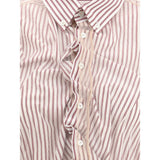 Margiela Red Cotton Pattern Shirt