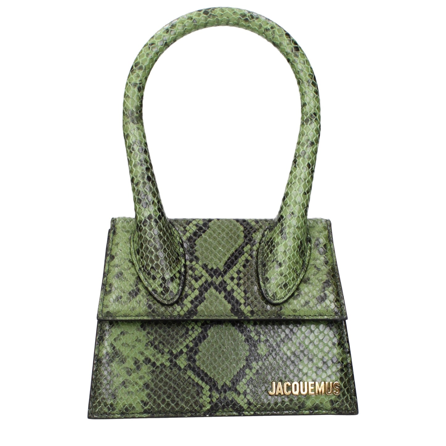 Jacquemus Green Leather Handbag