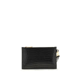 Versace Black Calf Leather Bos Taurus Wallet