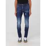 Dsquared² Blue Cotton Skinny Jeans