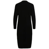 Vila Clothes Black Nylon Cardigan