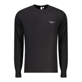 Accademia Militare Black Cotton Men Sweater