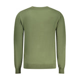 Accademia Militare Green Cotton Men Sweater