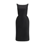 Magda Butrym Black Cotton Casual Dress