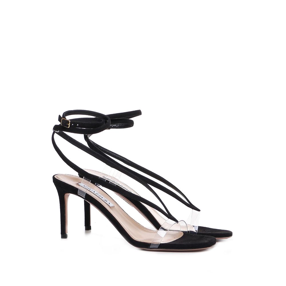 Aquazzura Black Calfskin High Heel Pumps