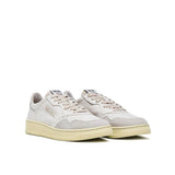 Autry White Leather Low Top Sneakers