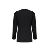Moschino Couture Black Cotton Long Sleeve T-Shirt