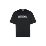 Off-White Black Cotton T-Shirt