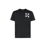 Off-White Black Cotton T-Shirt