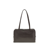 The Row Brown Calf Leather Bos Taurus Shoulder Bag