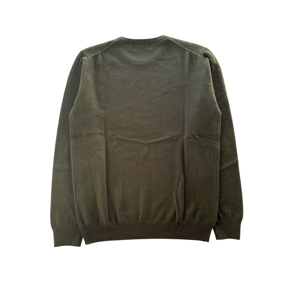 Baldinini Trend Green Cashmere Sweater