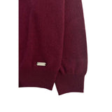 Baldinini Trend Red Cashmere Sweater