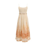 Zimmermann Multicolor Cotton Long Dress